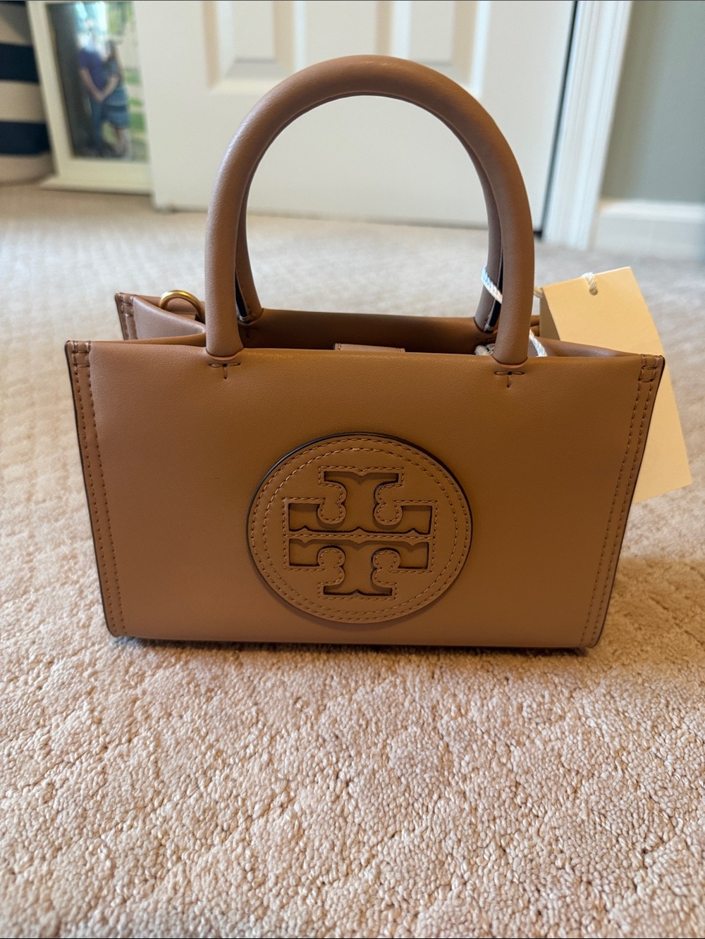 Tory Burch Miller Mini Leather Satchel — Tan - NWT